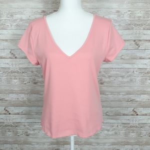 Wild Fable Cropped Tee Peach Short Sleeve 466